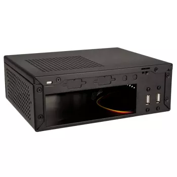 Mini-STX korpus Akasa Cypher ST V2 Must 2,5-tollistele draividele