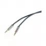 Audio kaabel 3.5mm ShiverPeaks SP30815-õhuke 5m Blue Chrome