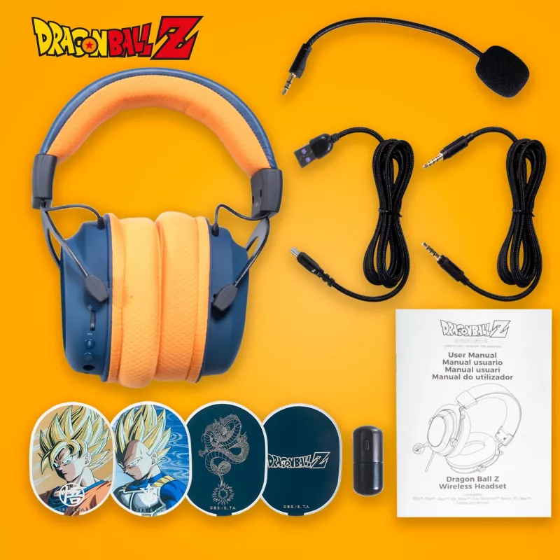 Blade Gaming Headset Dragon Ball Z juhtmevaba - Peakomplekt (DB2001)