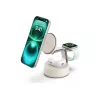 Juhtmeta USB-laadija Belkin Qi2 WIZ040KQSD — 25 W, USB toide, 1,5 m kaabel, valge, nutitelefonile nutikellale kõrvaklappidele treeningujälgijale