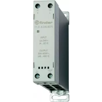 Finder Elektrooniline relee (SSR), Seeria 77 77.31.8.230.8070 1 normaalselt avatud kontakt 30 A (77.31.8.230.8070)