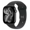 Watch Series 11 GPS 46mm Jet Black alumiiniumkorpuse ja musta spordirihmaga - S/M