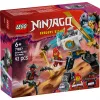 LEGO NINJAGO komplekt 71827 Zane'i lahingülikonna mech, 92 detaili, 2 minifiguuri, kõrgus 100 mm, vanus 6+