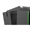 Seinale paigaldatav riiul Digitus DN-19 09-U-EC-SW
