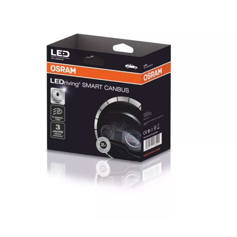 LED autovalgusti Ledvance LEDSC03-1 koos Smart CANBUS tehnoloogiaga