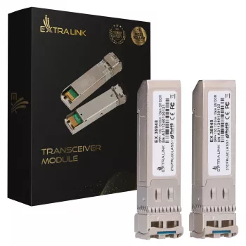 SFP+ moodul Extralink EX.35948 10G 1310nm ühemoodiline LC kuni 10 km