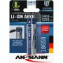 Ansmann 1307-0003 majapidamispatarei taaslaetav aku 18650 liitiumioon (Li-Ion)