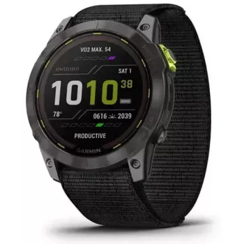 Garmin Enduro 2 3,56 cm (1,4 inch) MIP 35 mm digitaalne 280 x 280 pikslit puuteekraan hall Wi-Fi GPS (satelliit)