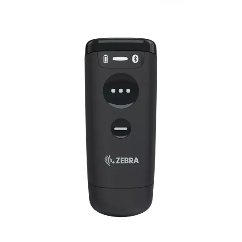 Käeshoitav vöötkoodilugeja Zebra CS60 1D/2D LED juhtmevaba IP65 must, Bluetooth/USB, 100 m leviulatus, 83 g