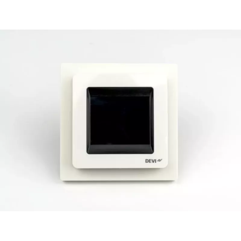 Termostaat DANFOSS DEVI UP 140F1065 puutetundliku ekraaniga, 16A, lae-/seinale kinnitatav juhtimine