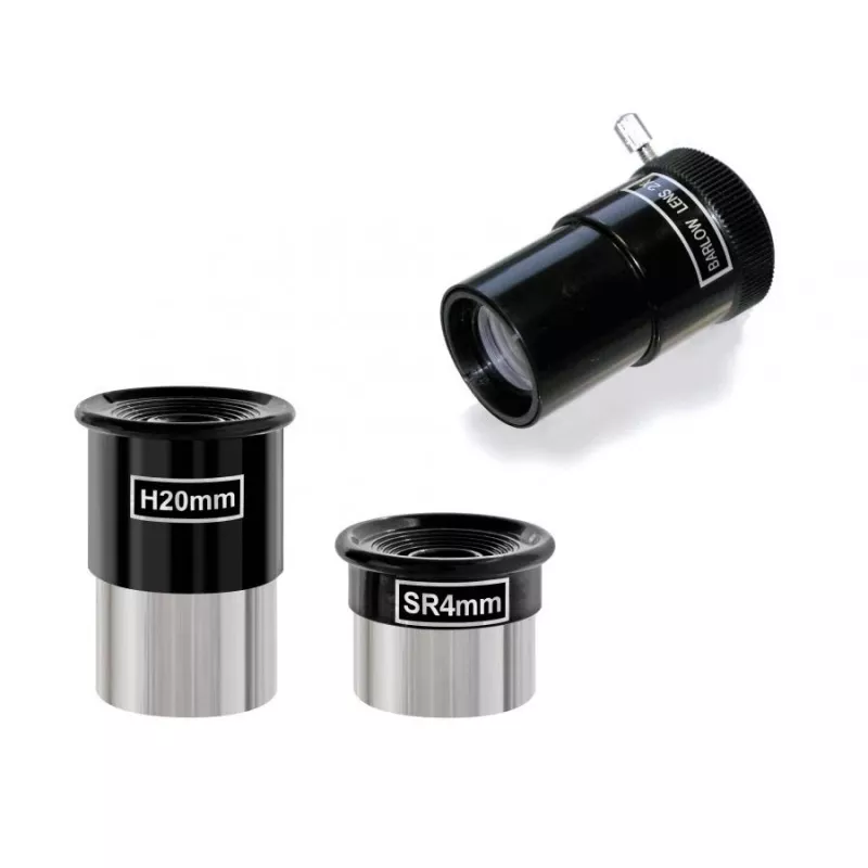 Reflektor Bresser Optics Solarix 18x must hõbedane