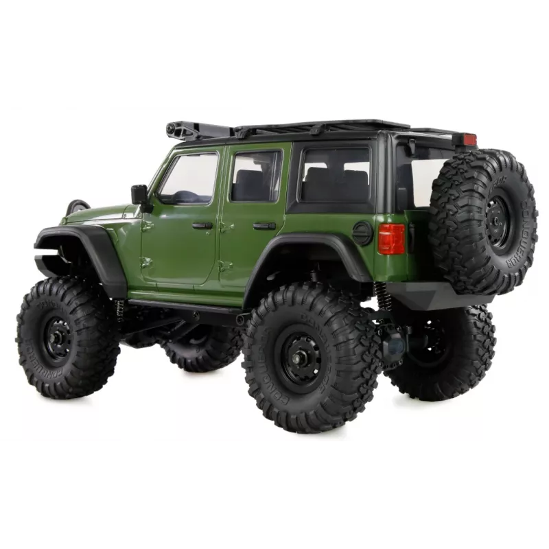 RC roomik Amewi AMXRock 4WD 1:16 RTR, roheline