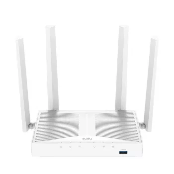 Lauapealne traadita ruuter Cudy WR1300S — Kahesageduslik 2,4/5 GHz, Wi‑Fi 5, Gigabit Ethernet, 4 LAN, USB, 4 antenni