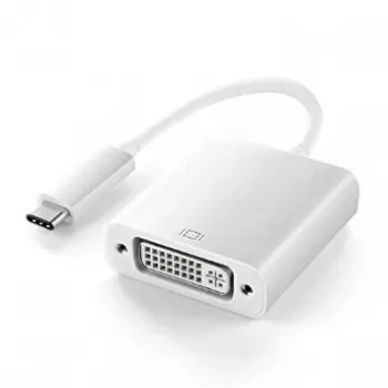 USB-C–DVI-adapter extra digital DV00DV4063 15 cm kaabel, videoväljund USB-C seadmetele
