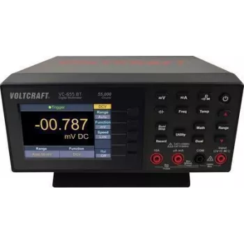 VOLTCRAFT VC-655 BT lauamultimeeter digitaalne CAT I 1000 V, CAT II 600 V Ekraan (loendus): 55000 (VC-11785300)