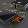 Kodak STEP Instant mobiilne fotoprinter Värviline ZINK 2x3'' 1 ppm, Bluetooth, Must