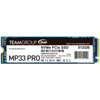 SSD-ketas Team Group 512GB M.2 PCI Express 3.0 NVMe MP33 PRO