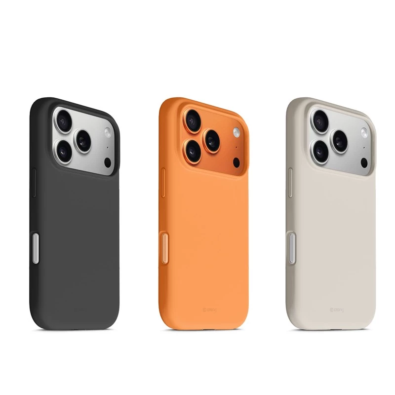 Kaitsev MagSafe-ümbris Crong iPhone 17 Pro-le — oranž