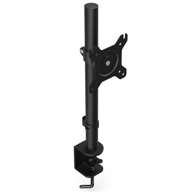 Monitorihoidik ENDORFY Atlas 27-tollistele (68,6 cm) monitoridele, klambriga lauakinnitus, VESA 75x75–100x100, kalle ±35°, pööre ±90°, kõrgus reguleeritav, must