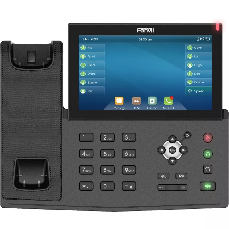 Fanvil X7 V2 Kõrgetasemeline ettevõtte telefon SIP POE Gigabit USB-port - SIP - Ethernet (X7 V2)