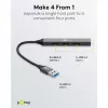 Goobay USB Hub 74456 Type-A 5000 Mbit/s Helehall