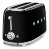 Smeg - TSF02 Röstseade 4 viilu - Must/lakitud/LxKxS 41x20,8x21,5 cm/6 röstimisastet/1500W