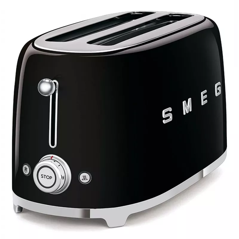 Smeg - TSF02 Röstseade 4 viilu - Must/lakitud/LxKxS 41x20,8x21,5 cm/6 röstimisastet/1500W