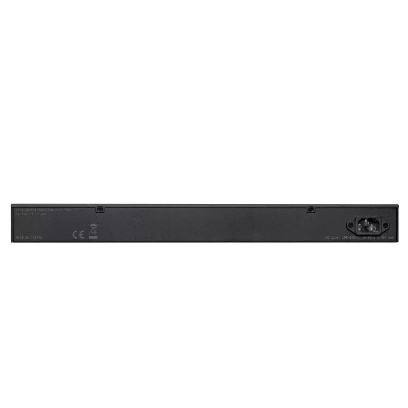 Hallatav L2 Gigabit Etherneti kommutaator Lancom Systems GS-2426 — 24× Gigabit RJ-45, 1U rack, MAC 8000, AC-sisend