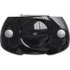 Kaasaskantav Bluetooth-boombox SENCOR SPT4710B — 20 W koguvõimsus, Bluetooth 5.3, CD/USB/FM, aku- või voolutoide
