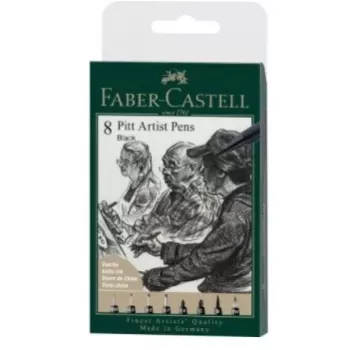 Viltpliiats Faber-Castell 167158 Must 1 tk
