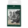 Viltpliiats Faber-Castell 167158 Must 1 tk