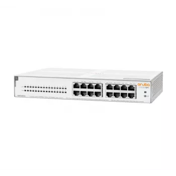 HPE Aruba Networking Aruba Instant On 1430 16G Class4 PoE 124W Haldamatu L2 Gigabit Ethernet (10/100/1000) Toite Etherneti (PoE) kaudu 1U Valge