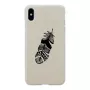 Nutitelefoni ümbris man and wood iPhone XS Max jaoks — Indian Valge