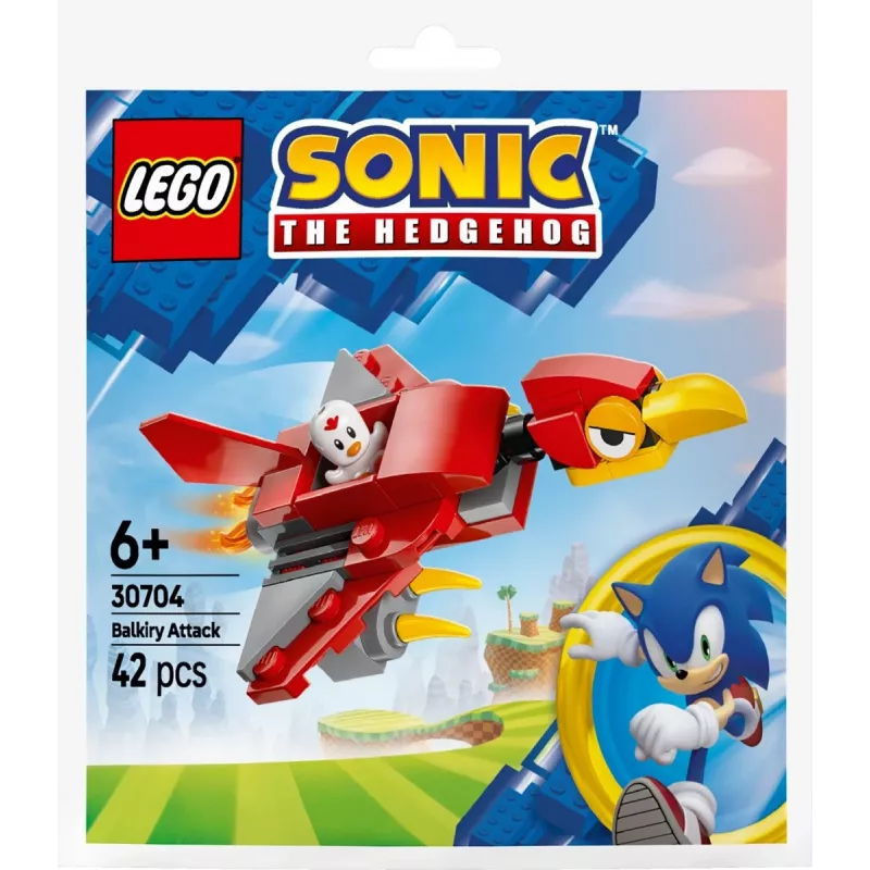 LEGO mängukomplekt Sonic the Hedgehog 30704 — Barkilyr Rünnak mängukomplekt, 42 osa, sisaldab kogutavat minifiguuri