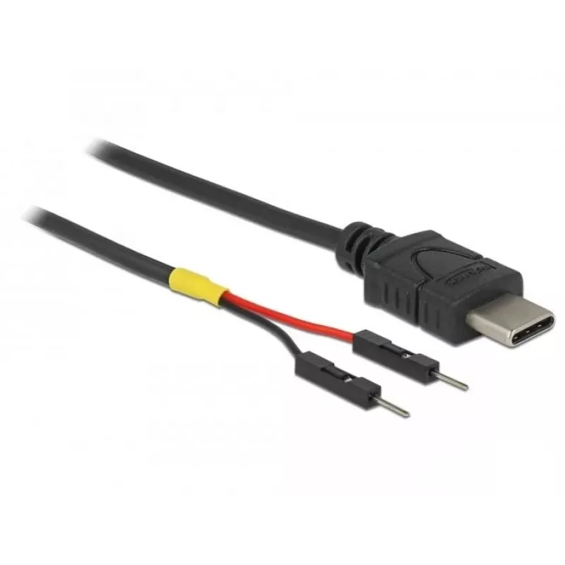 USB-kaabel DeLOCK 85418 0,1 m USB C Must