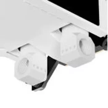 Protsessori vesiblokk TRYX L-P0CL-DS0M-G0W Intel ja AMD pesadele AMOLED ekraaniga, valge viimistlus