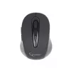 Juhtmevaba Bluetooth optiline hiir GEMBIRD MUSWB2 — paremakäeline, 1600 DPI, 6 nuppu, must/hall, AAA patareid