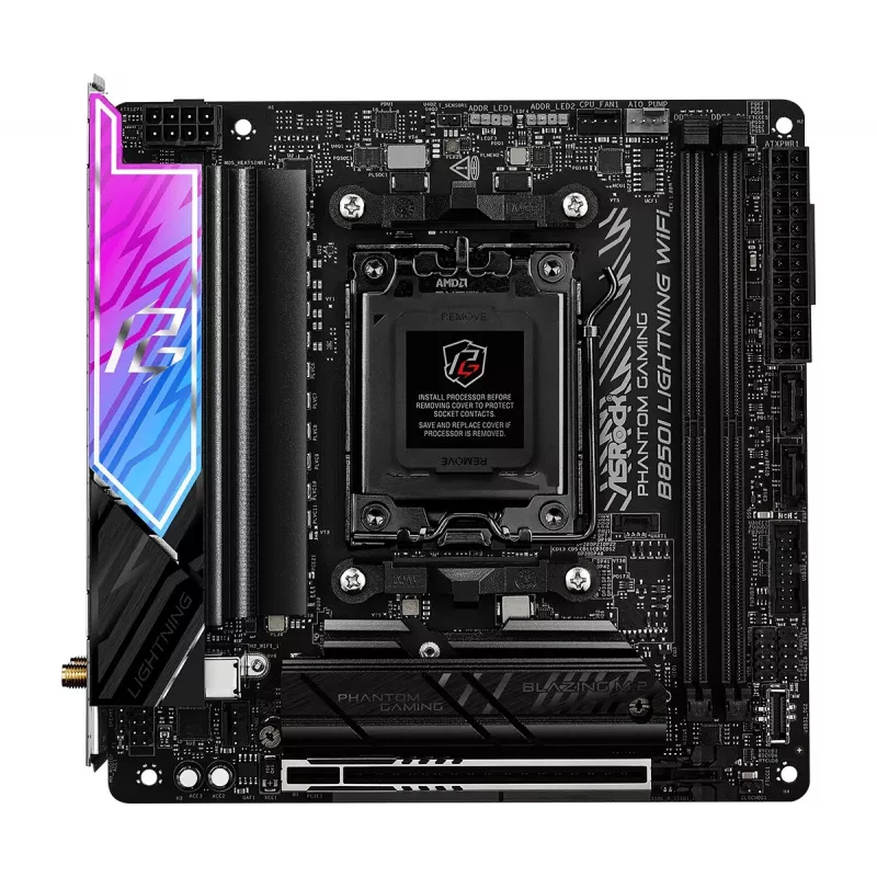 ASRock B850I Lightning WiFi AM5 Mini-ITX emaplaat