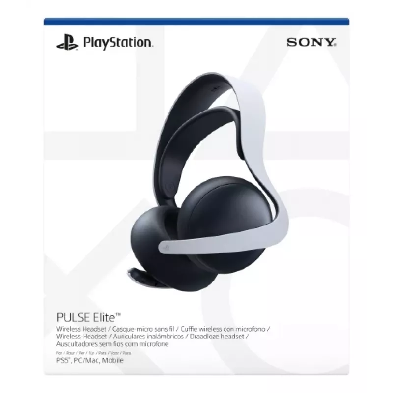 Sony PULSE Elite peakomplekt Juhtmega ja juhtmevaba Peakomplekt Mängimine Bluetooth Laadimisalus Must, Valge