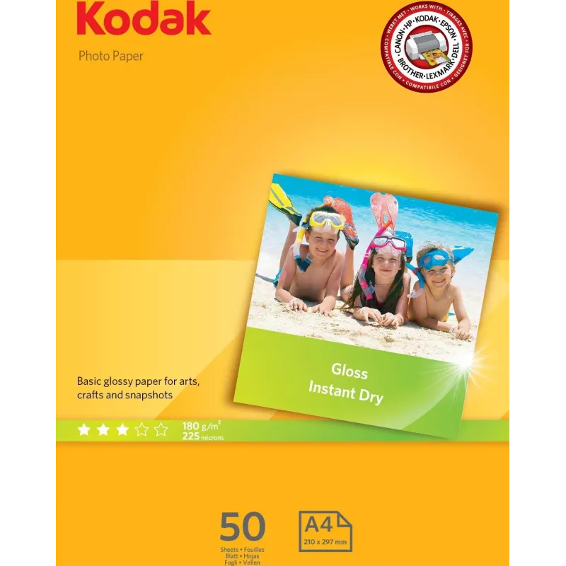 Fotopaber Kodak 5740-513 A4 Kollane Läikiv