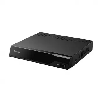 Võrgusalvesti Reolink RP-PN8-NHD — 8-kanaliga PoE NVR, 4K max, SATA kuni 32TB, must