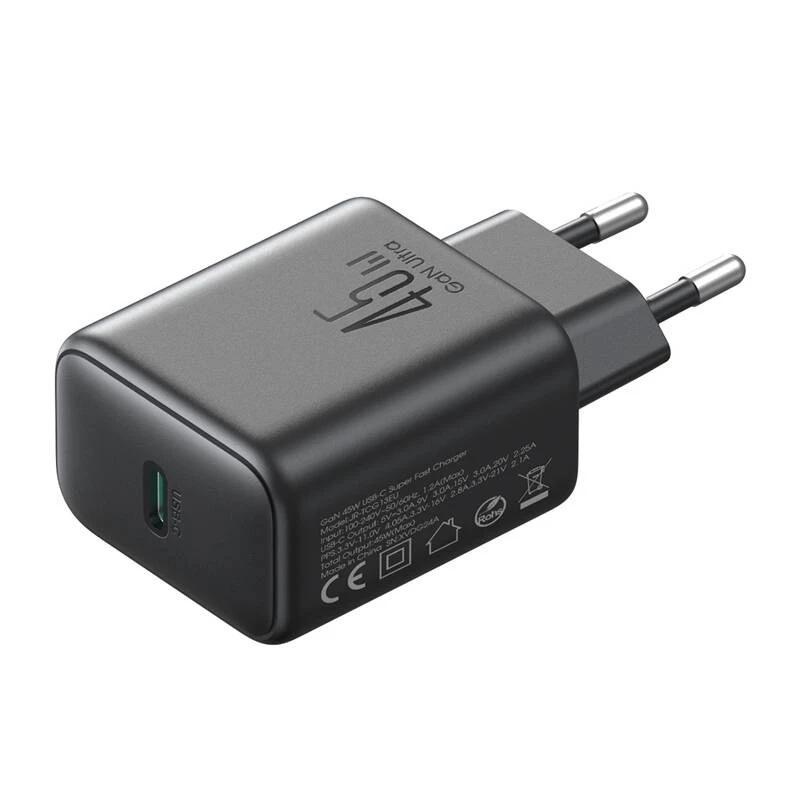 Joyroom laadija JR-TCG13 45W GaN must (EL)