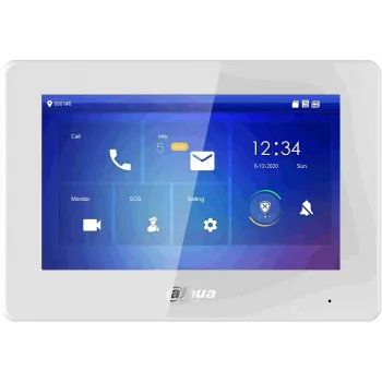 Monitor DAHUA Video Doorbell Monitor VTH5421HW-W 10.1 inch LCD Display 1280x800