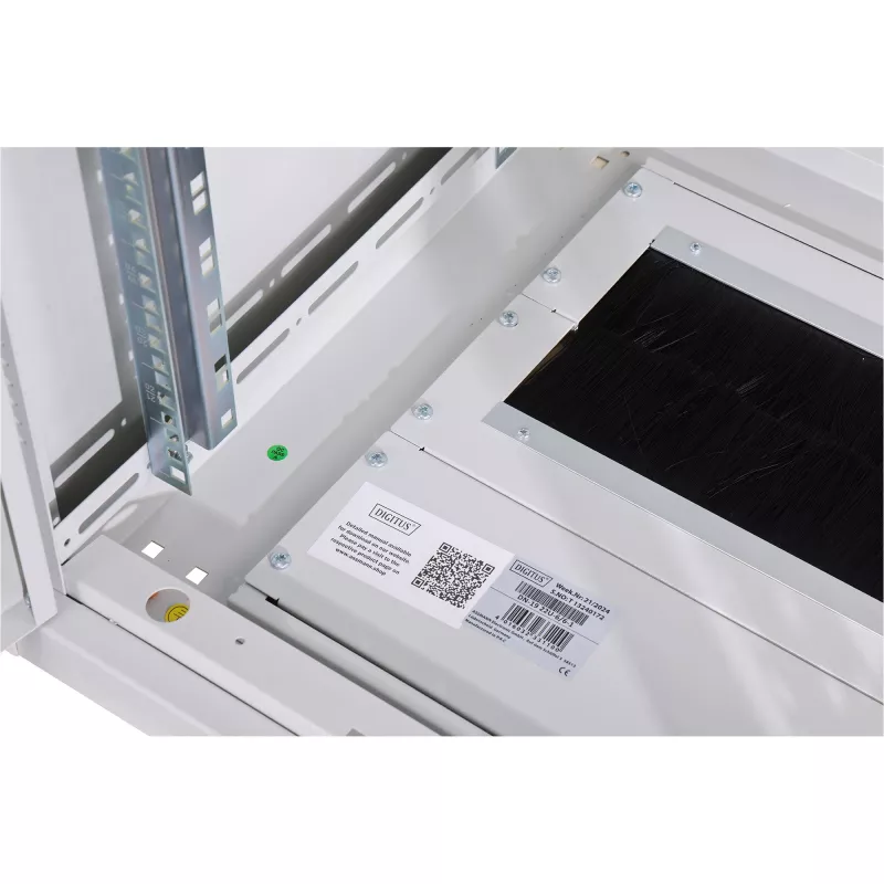 DIGITUS Professional Unique DN-19 22U-6/6-1 - kapp - helehall, RAL 7035 - 22U - 48,3 cm (19) (DN-19 22U-6/6-1)