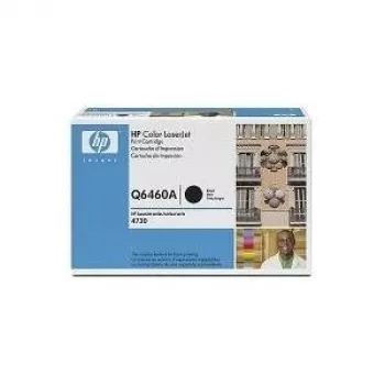 HP 644A - Q6460A - Must tooner - Color LaserJet 4730mfp, 4730x, 4730xm, 4730xs, CM4730, CM4730f, CM4730fm, CM4730fsk jaoks