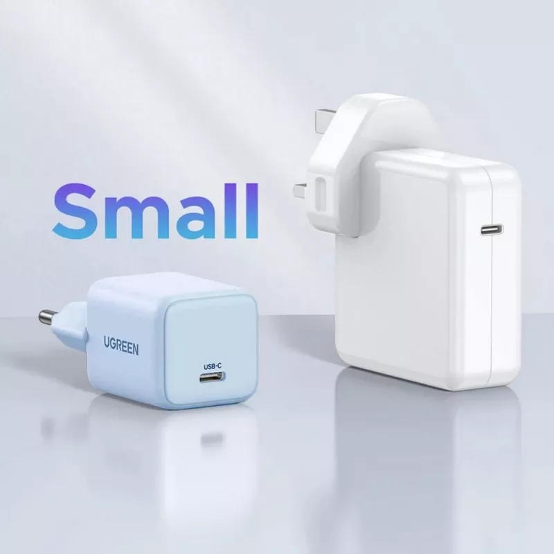 UGREEN X512 20W GAN 1X USB-C TOITEADAPTER - sinine