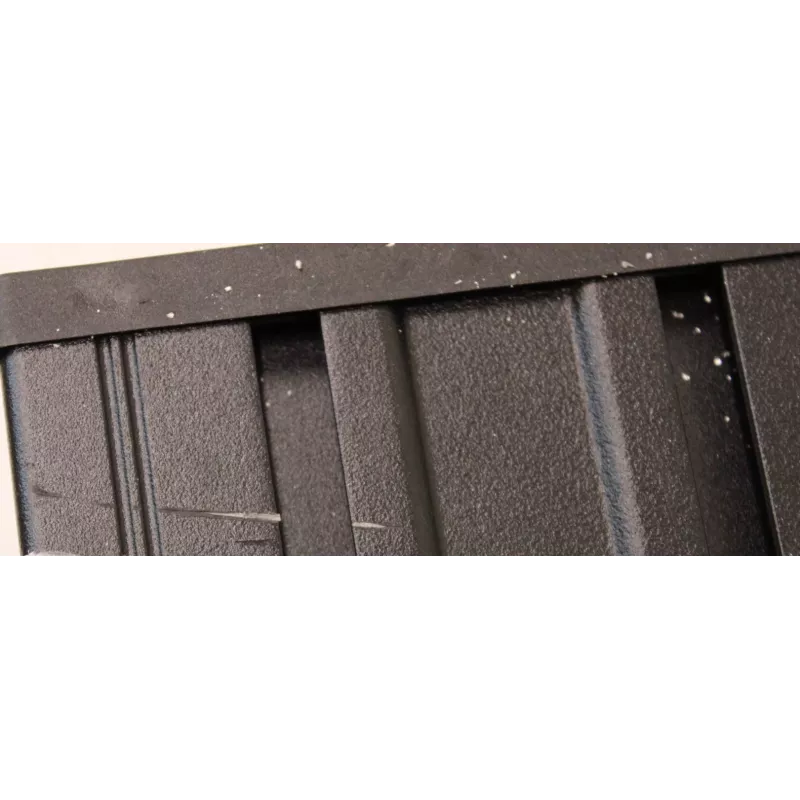 Kinnituslatt EDBAK Menu Board Mount VWMB2200, 2200 mm, kandevõime 200 kg, must — kahjustatud pakend