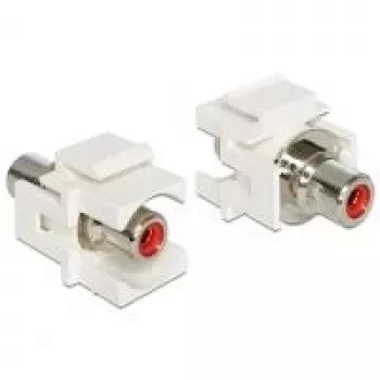 Keystone Module DeLOCK 86305 punane RCA-pistik
