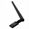 USB Wi‑Fi adapter LANBERG NC-0300-WIE, USB 2.0, kaks välist antenni 5 dBi, WLAN 300 Mbps, Ethernet/WLAN, must