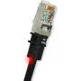 Võrgukaabel PatchSee PK-F-4 RJ-45 Cat5e 1,2 m Must